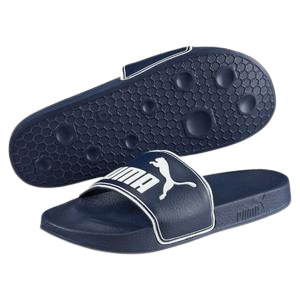 Black fashion puma sliders