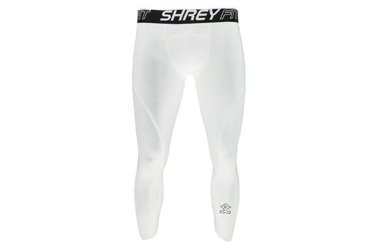 SHREY INTENSE BASE LAYER PANTS - WHITE