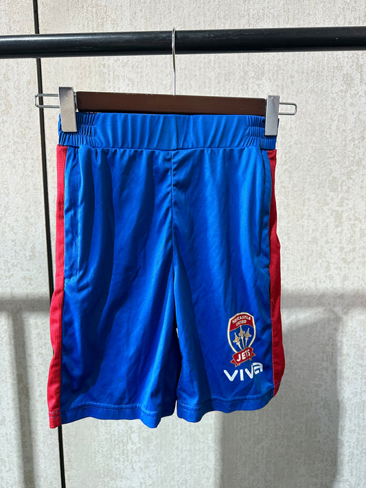 PRE LOVED NEWCASTLE JETS VIVA TRAINING SHORTS WOMENS W-LEAGUE / YOUTH