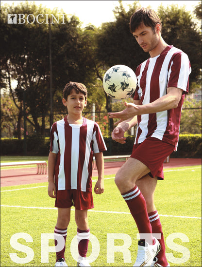 STRIPED FOOTBALL JERSEY