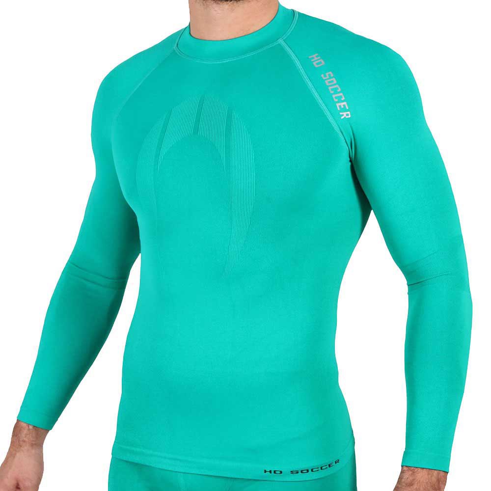 GREEN HO SOCCER LONG SLEEVE BASELAYER TOP – Everything Football